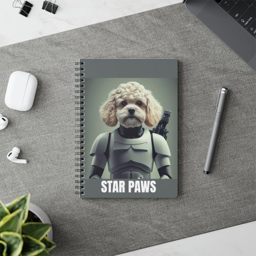 Cockapoo Stormtrooper Notebook