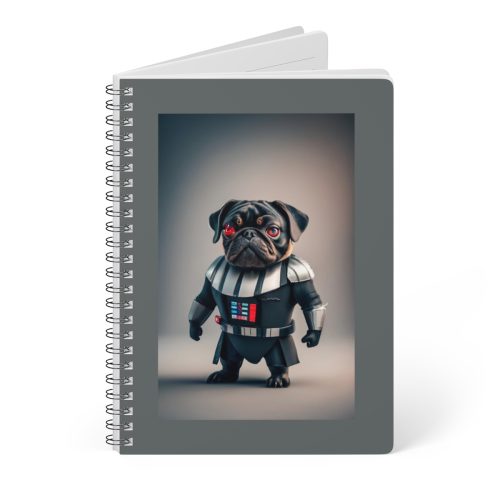 Pug Vader - Star Wars Pug Notebook