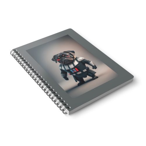 Pug Vader - Star Wars Pug Notebook