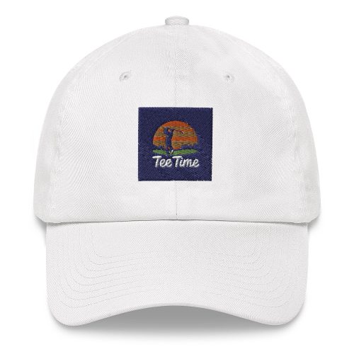Tee Time – Golfing Cap Golf Gift Dad hat