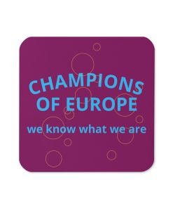 West Ham Champions of Europe Beer Coaster