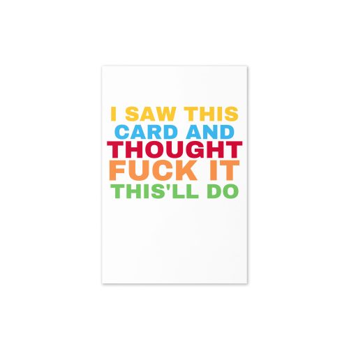 Birthday Cards Fuck It