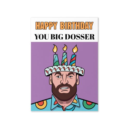 Tyson Fury Birthday Card