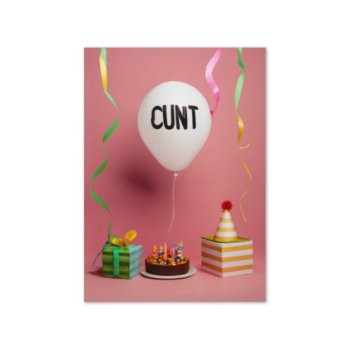 Cunt Birthday Card