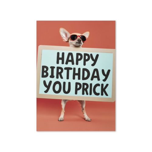 Happy Birthday You Prick