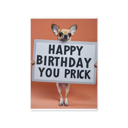 Happy Birthday You Prick