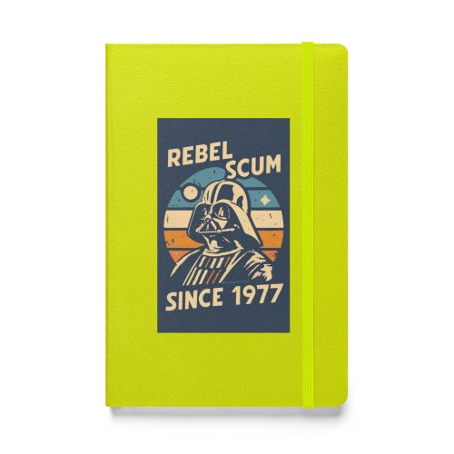 Rebel Scum since 1977 Darth Vader Hardcover bound notebook