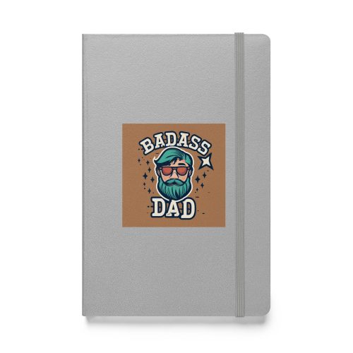 Bad Ass Dad Hardcover bound notebook