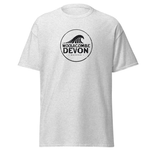 WOOLACOMBE BEACH Devon Surfing Wave T-shirt Men’s classic tee