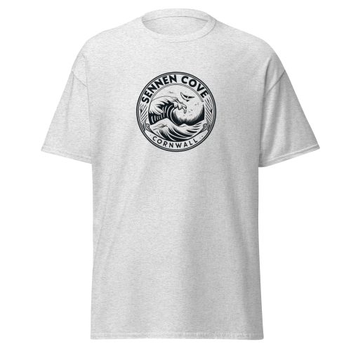 Sennon Cove Cornwall Surf Waves Men’s classic tee