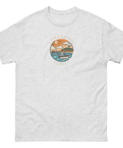 Sandbanks Dorset Beach Design Men’s classic Tshirt