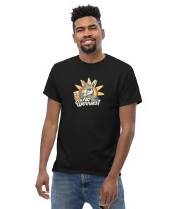 No Worries T-shirt Kangaroo with Beer – Men’s classic tee