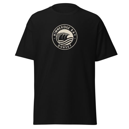 Kimmeridge Bay Dorset – Surfing Beach Design T-shirt Surfing in Dorset