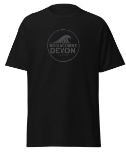 WOOLACOMBE BEACH Devon Surfing Wave T-shirt Men’s classic tee