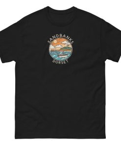 Sandbanks Dorset Beach Design Men’s classic Tshirt