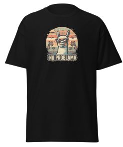 No Problama Llama in Sunglasses T-shirt