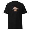 Monkey in Sunglasses Drinking Coffee Men’s T-shirt