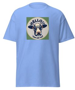Hello, Cow Are You? T-Shirt Udderly Hilarious Men’s T-shirt Gift