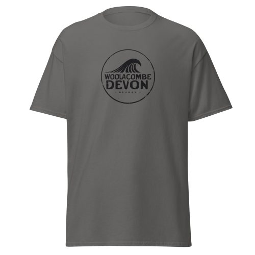 WOOLACOMBE BEACH Devon Surfing Wave T-shirt Men’s classic tee