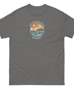 Sandbanks Dorset Beach Design Men’s classic Tshirt