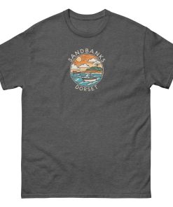 Sandbanks Dorset Beach Design Men’s classic Tshirt