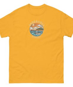 Sandbanks Dorset Beach Design Men’s classic Tshirt