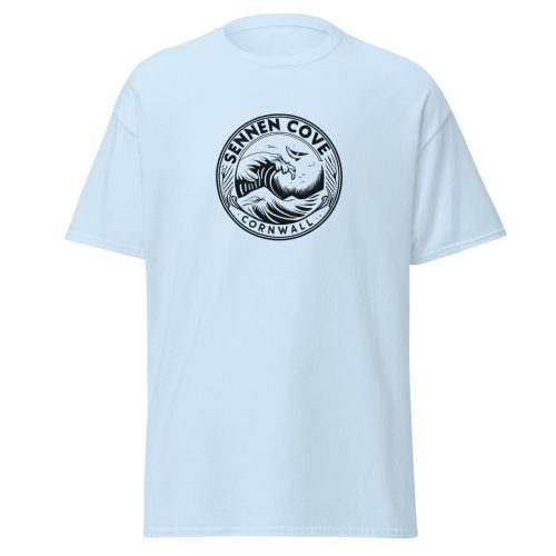 Sennon Cove Cornwall Surf Waves Men’s classic tee