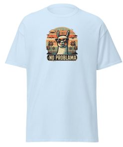 No Problama Llama in Sunglasses T-shirt