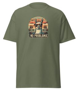 No Problama Llama in Sunglasses T-shirt