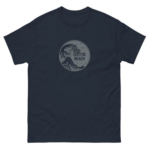 Croyde Beach Devon Surfing Wave T-shirt Men’s classic tee