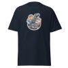 T-Rex Cyclist T-shirt – Dinosaur riding a bike