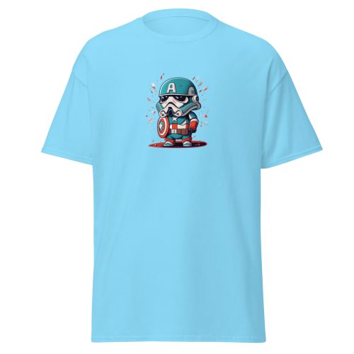 Stormtrooper Dressed as Captain America T-shirt