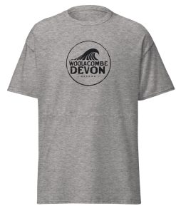 WOOLACOMBE BEACH Devon Surfing Wave T-shirt Men’s classic tee