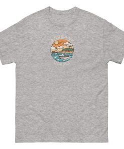 Sandbanks Dorset Beach Design Men’s classic Tshirt
