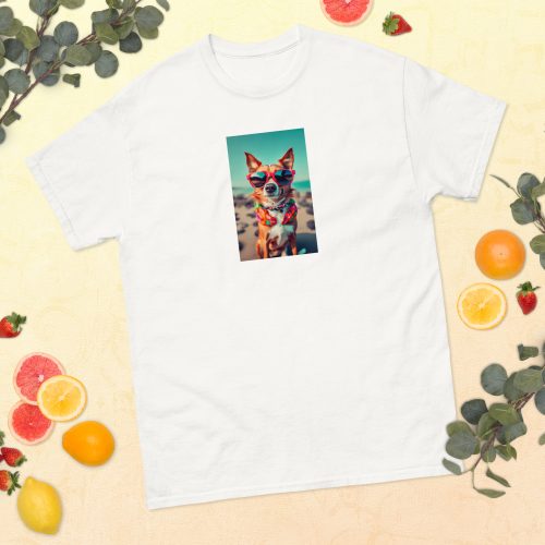 Funky Dog in his Shades T-shirt Design