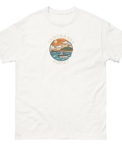 Sandbanks Dorset Beach Design Men’s classic Tshirt