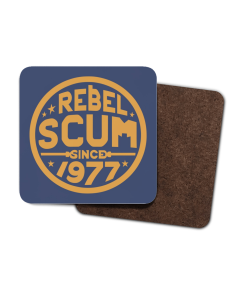 Rebel Scum Since 1977 Space Wars 4 Pack Hardboard Coaster