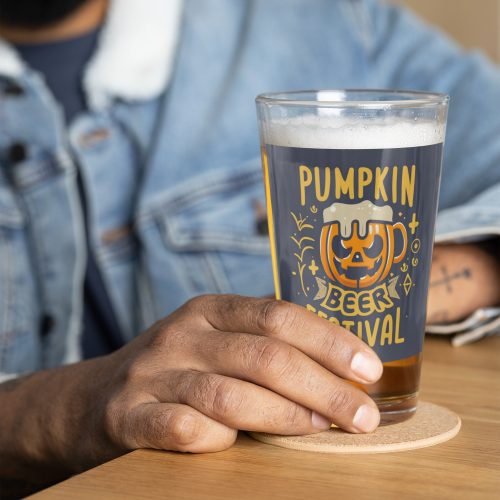Pumpkin Beer Festival Pint Glass