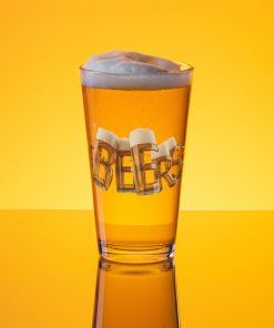 Ultimate “Beers” Pint Glass Gift for Beer Drinkers