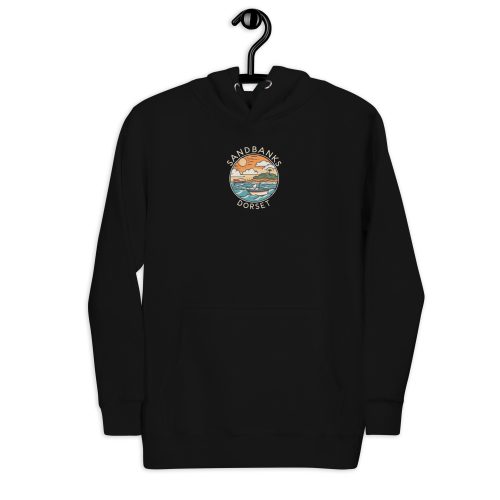 Sandbanks Dorset Beach Hoodie