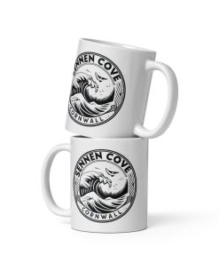Sennen Cove Cornwall Mug White glossy mug