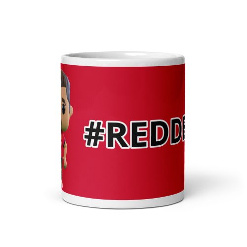 Manchester United Funko Pop-style gift mug