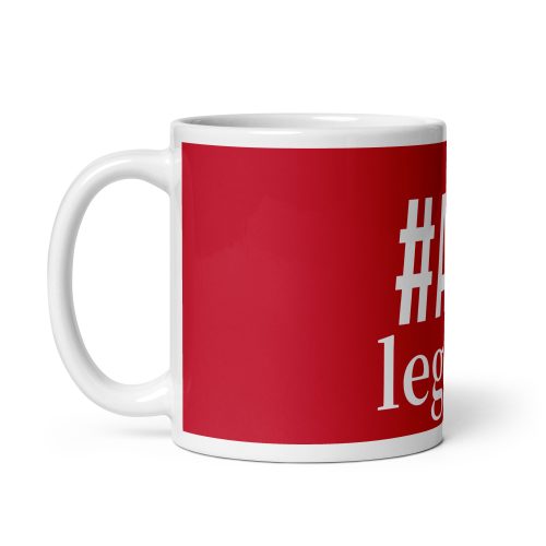 GOONERS LEGEND MUG – Arsenal Fans Gift Red/White Glossy Mug