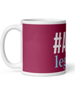 AVFC MUG – Aston Villa Fans Gift Claret and Blue white glossy mug