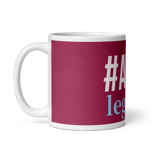 AVFC MUG – Aston Villa Fans Gift Claret and Blue white glossy mug