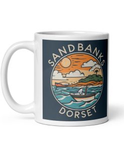 Sandbanks Dorset Beach Mug