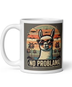 No Problama Llama Sunglasses Mug