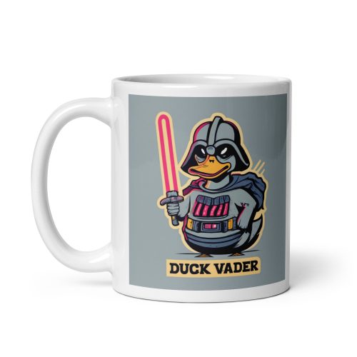 Duck Vader Mug Quack-tastic Sips for Real Space Wars Lads