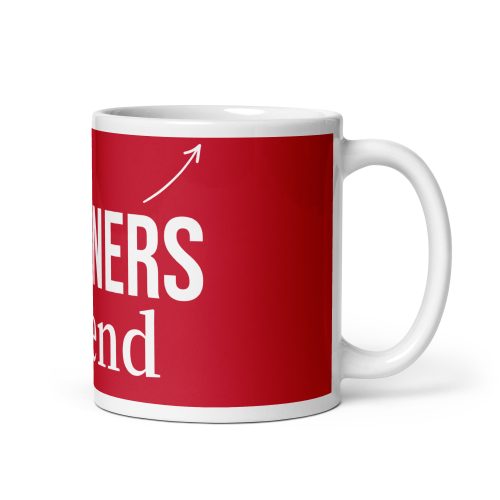 GOONERS LEGEND MUG – Arsenal Fans Gift Red/White Glossy Mug