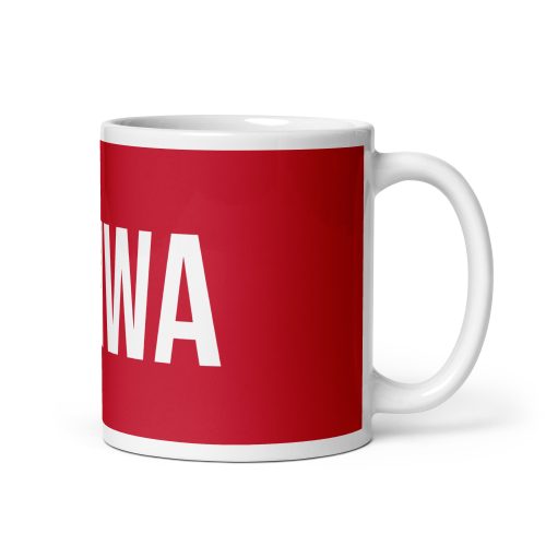 YNWA MUG – Gift for Liverpool FC fans Red and White Mug